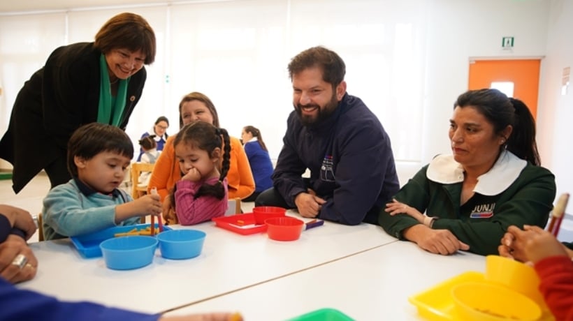 Presidente Boric inaugura nuevo jardín infantil “Rayün del Valle” en San Felipe Presidente Boric inaugura nuevo jardín infantil “Rayün del Valle” en San Felipe