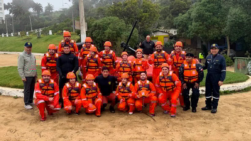 Funcionarios de la seremi de Salud de la Región de Valparaíso se capacitaron en curso de la Armada Funcionarios de la seremi de Salud de la Región de Valparaíso se capacitaron en curso de la Armada