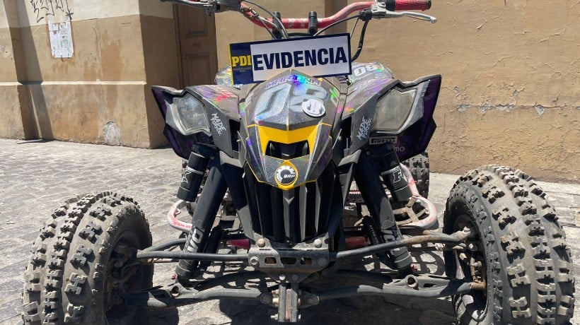 Recuperan cuatrimoto robada que era vendida en Facebook Marketplace en Antofagasta Recuperan cuatrimoto robada que era vendida en Facebook Marketplace en Antofagasta