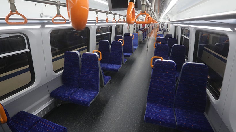 [FOTOS] Capacidad de 660 pasajeros: así son los nuevos trenes que reforzarán la flota de EFE Valparaíso