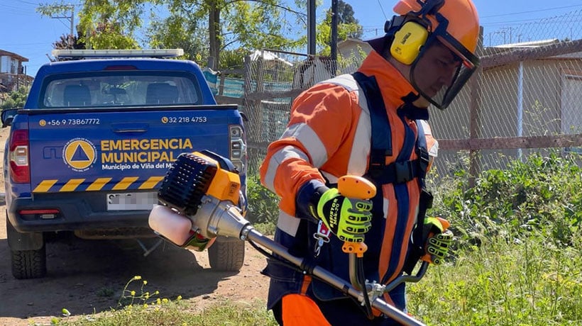 Avanzan las tareas para prevenir incendios forestales en Viña del Mar: “Necesitamos hacerlo rápido” Avanzan las tareas para prevenir incendios forestales en Viña del Mar: “Necesitamos hacerlo rápido”