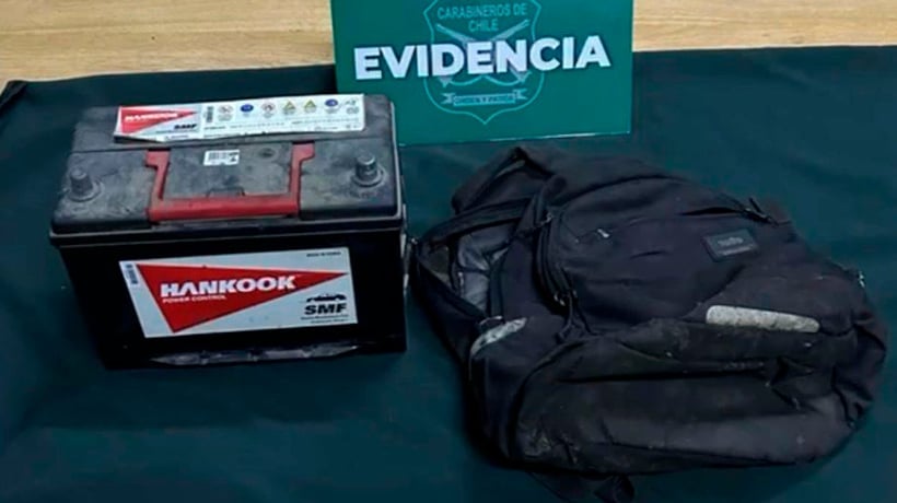 Detienen a sujeto por robo de accesorio de vehículo en el centro de Iquique Detienen a sujeto por robo de accesorio de vehículo en el centro de Iquique