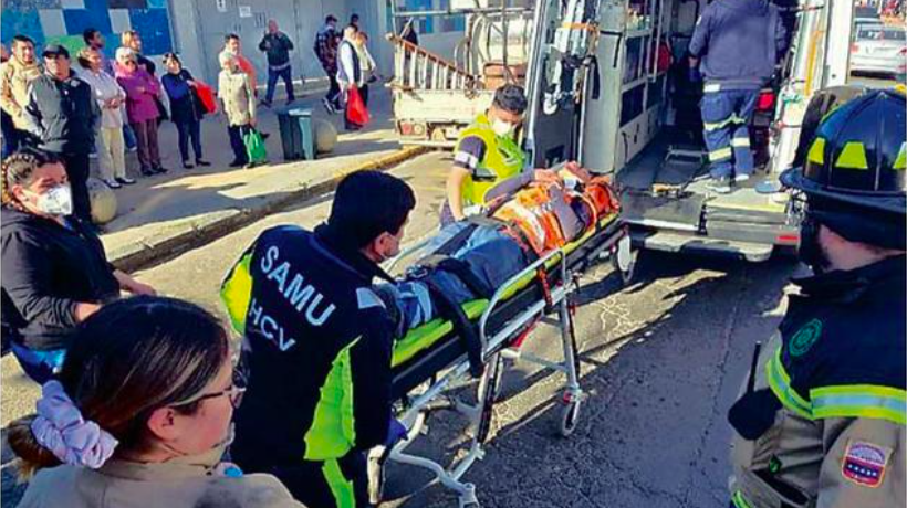 Cuidador de autos sufrió una brutal golpiza en pleno centro de San Antonio Cuidador de autos sufrió una brutal golpiza en pleno centro de San Antonio