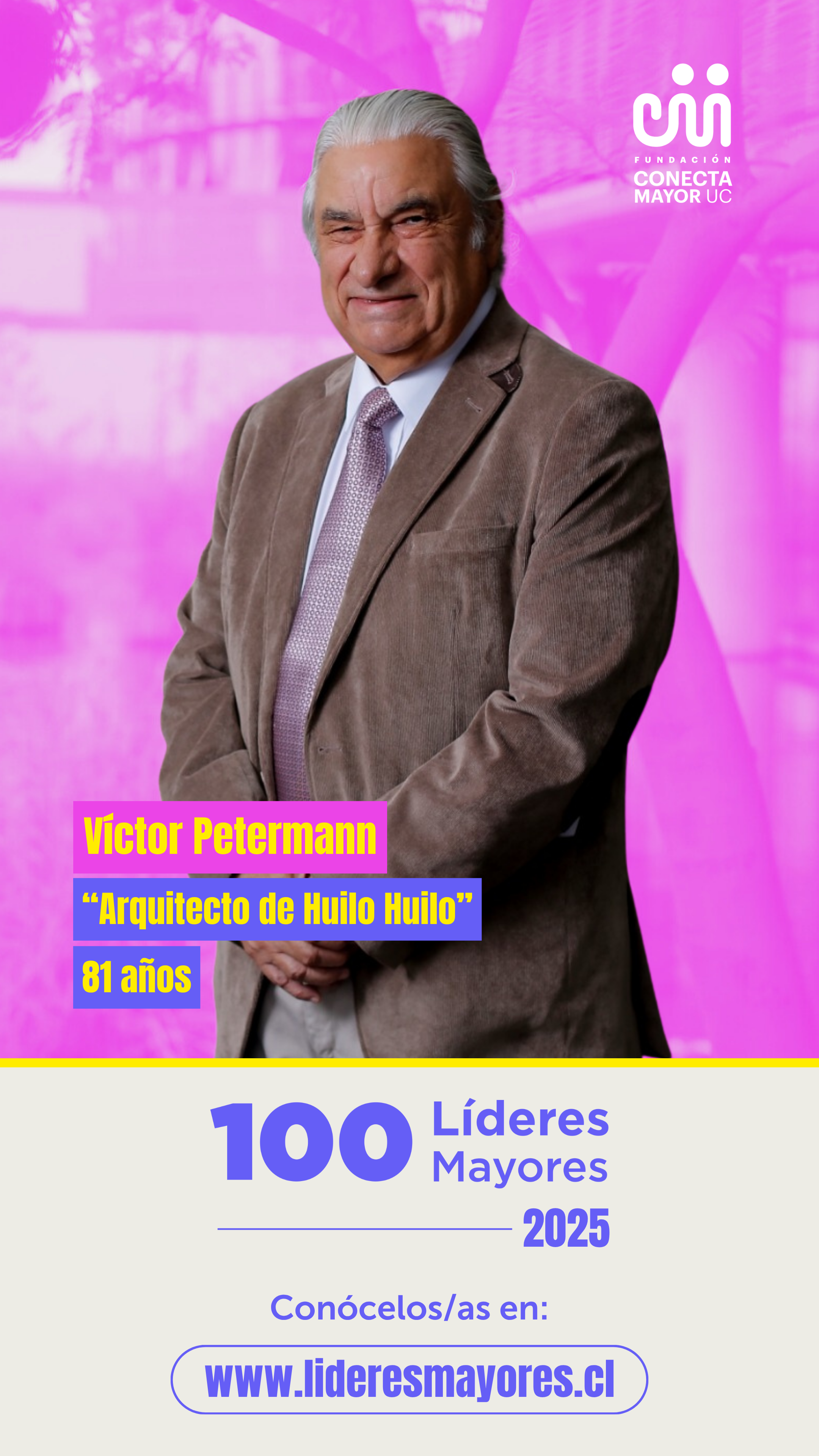 Los Ríos tiene cinco representantes entre los "100 Líderes Mayores" Los Ríos tiene cinco representantes entre los "100 Líderes Mayores"