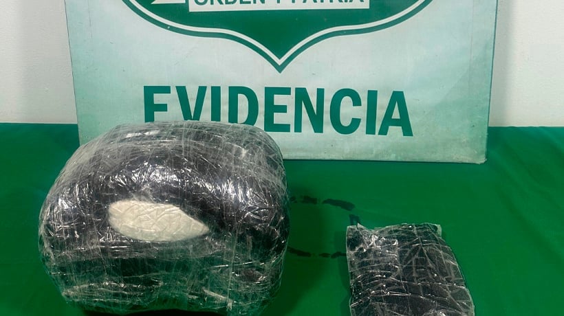 Carabineros detuvo a sujeto que transportaba más de 9 kilos de ketamina en Huara Carabineros detuvo a sujeto que transportaba más de 9 kilos de ketamina en Huara