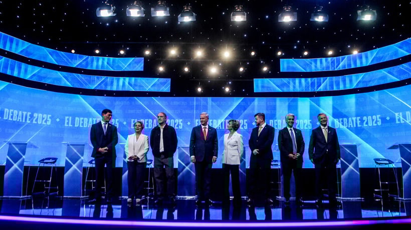 Seguridad y economía coparon el debate presidencial Seguridad y economía coparon el debate presidencial