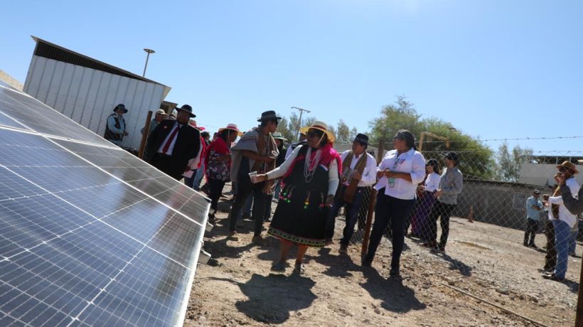 Subsecretario de Agricultura encabezó despliegue en Tarapacá: inauguraron sistema de bombeo fotovoltaico