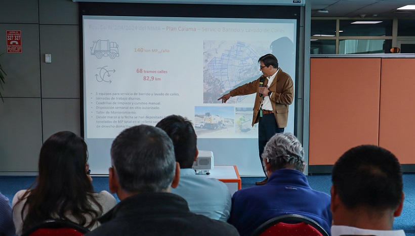 Codelco convoca a empresas del sector Puerto Seco al Plan de Descontaminación del Aire en Calama Codelco convoca a empresas del sector Puerto Seco al Plan de Descontaminación del Aire en Calama
