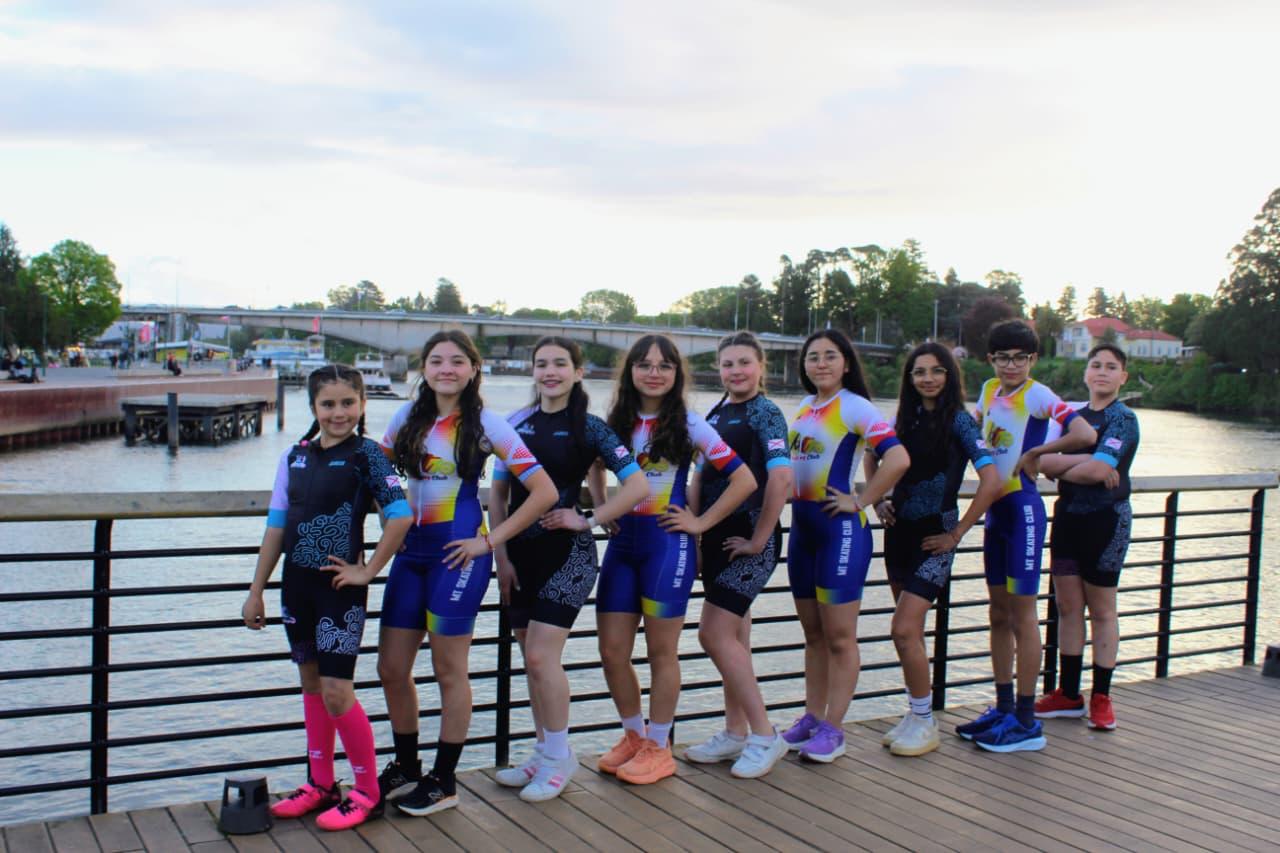 Nueve deportistas valdivianas van a campeonato nacional de patín carrera Nueve deportistas valdivianas van a campeonato nacional de patín carrera