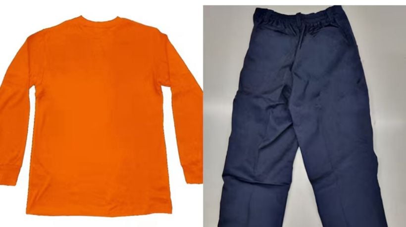 Así es el uniforme que utilizan los reos de alta peligrosidad en cárcel de Antofagasta Así es el uniforme que utilizan los reos de alta peligrosidad en cárcel de Antofagasta