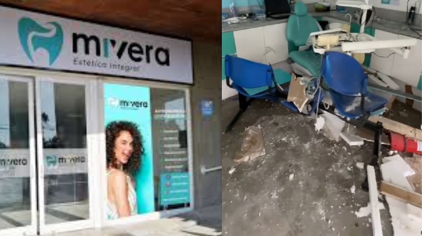 Adulto mayor chocó su vehículo contra clínica dental en pleno centro de Limache Adulto mayor chocó su vehículo contra clínica dental en pleno centro de Limache