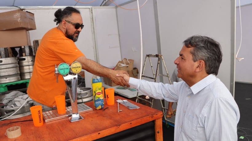 Alcalde Mella encabeza inspección de seguridad y lanza campaña contra el consumo de alcohol en menores en la Expo Quillota 2025 Alcalde Mella encabeza inspección de seguridad y lanza campaña contra el consumo de alcohol en menores en la Expo Quillota 2025