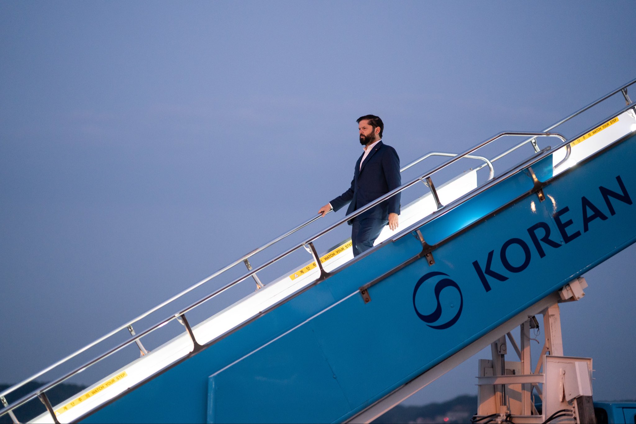 Presidente Boric aterrizó en Corea del Sur para participar en la APEC 2025 Presidente Boric aterrizó en Corea del Sur para participar en la APEC 2025