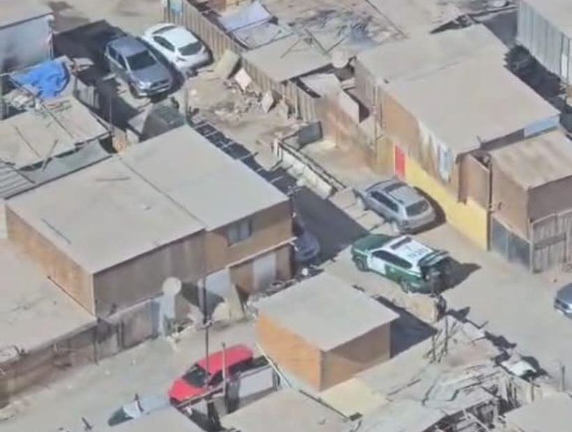 [VIDEO] Allanan ocho domicilios y cae organización criminal durante operativo antidrogas en la toma Ex Vertedero en Alto Hospicio