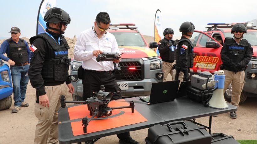 Exvertedero La Chimba de Antofagasta ya cuenta con patrullaje táctico y drones activos las 24 horas Exvertedero La Chimba de Antofagasta ya cuenta con patrullaje táctico y drones activos las 24 horas