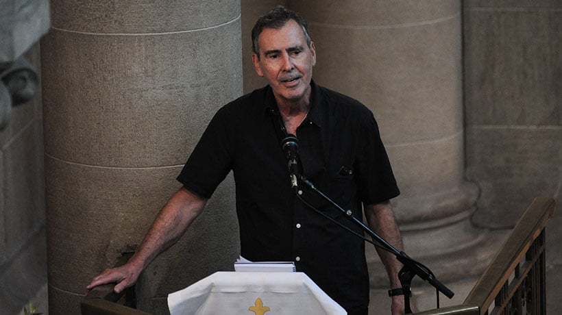 Cristián Campos tras dar discurso en el funeral de “Tito” Noguera sin permiso de la familia: “Estuvo mal” Cristián Campos tras dar discurso en el funeral de “Tito” Noguera sin permiso de la familia: “Estuvo mal”