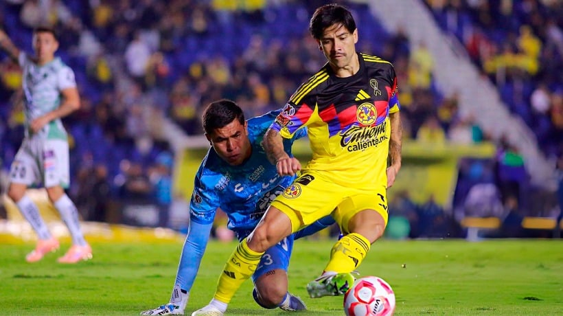 El iquiqueño Víctor Dávila vio acción en la victoria del América sobre el León