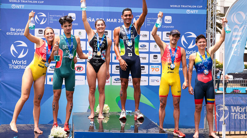 Cierre de infarto en la Triatlón de Viña: Manoel Messias y Jeanne Lehair se llevaron el oro