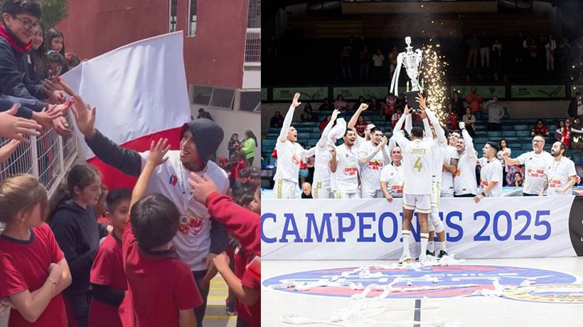 [VIDEO] “Un orgullo”: así recibieron a Los Leones de Quilpué tras coronarse campeón de la Copa Chile 2025