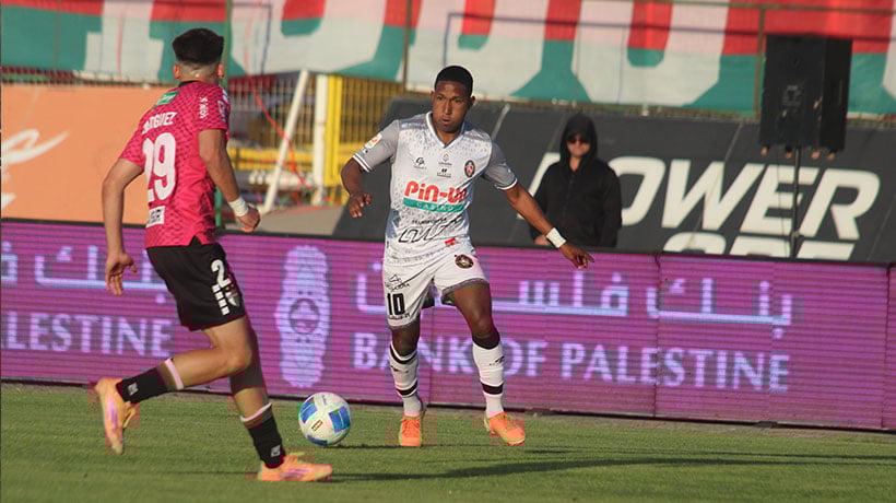 Limache tuvo una mala jornada ante Palestino: perdió y le expulsaron a Daniel “Popín” Castro