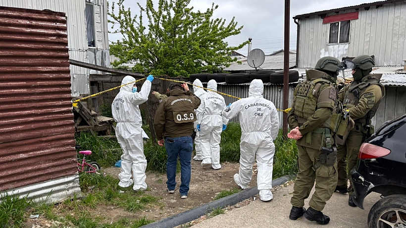 Como femicidio y homicidio indagan doble crimen en sector La Vara de Puerto Montt