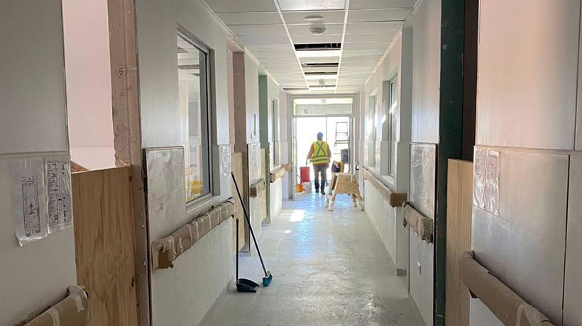 [FOTOS] Viña del Mar: construcción del SAR de Miraflores supera el 90% de avance