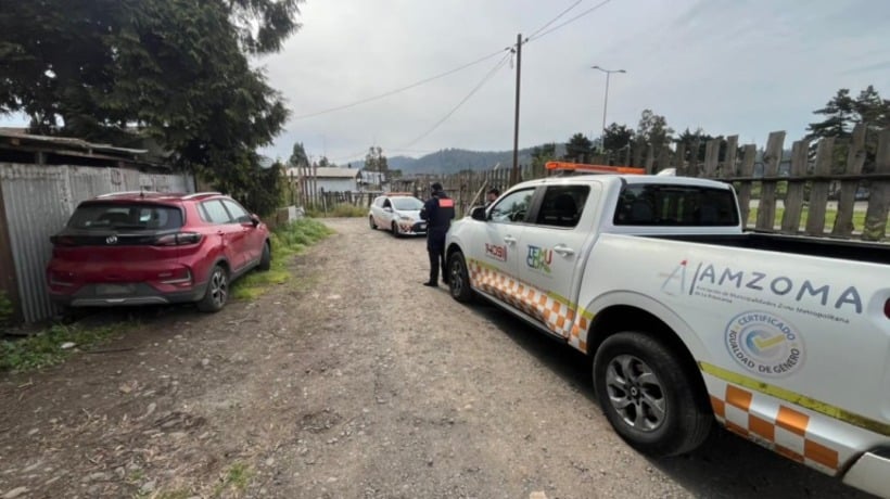 Hallan vehículo encargado por robo que estaría involucrado en reciente asalto en minimarket en Temuco