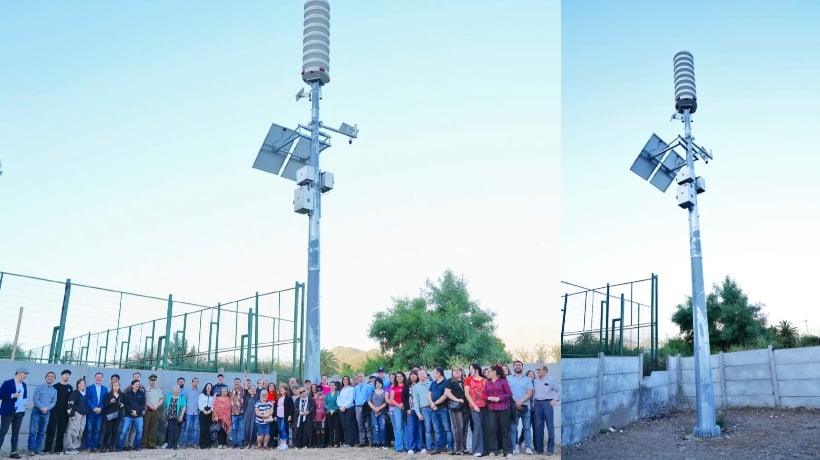 Instalan el primer sistema de alerta temprana en relaves mineros del país en la Región de Valparaíso