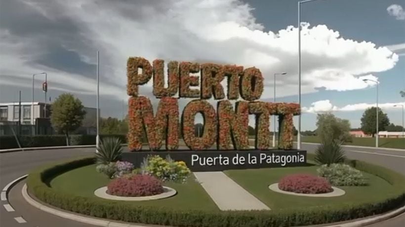 Puerto Montt dará la bienvenida a sus visitantes con letras volumétricas