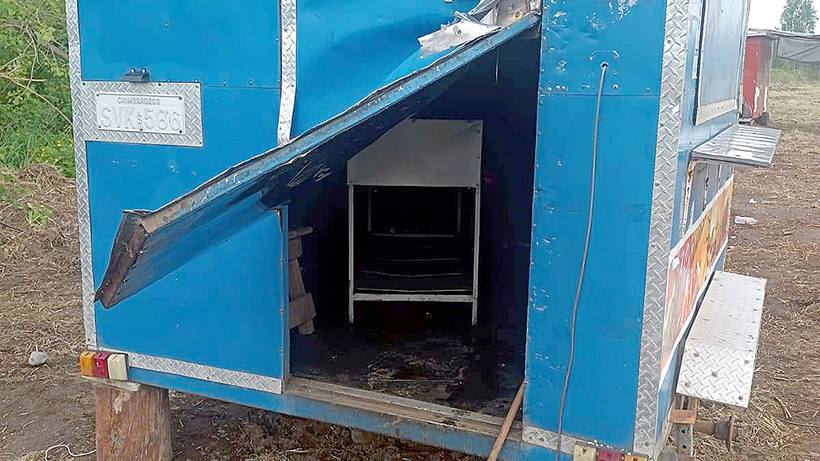 Desvalijan dos foodtrucks de emprendedoras en Puyehue