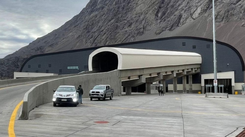 Paso Los Libertadores cerrará temporalmente por reparaciones en túnel internacional