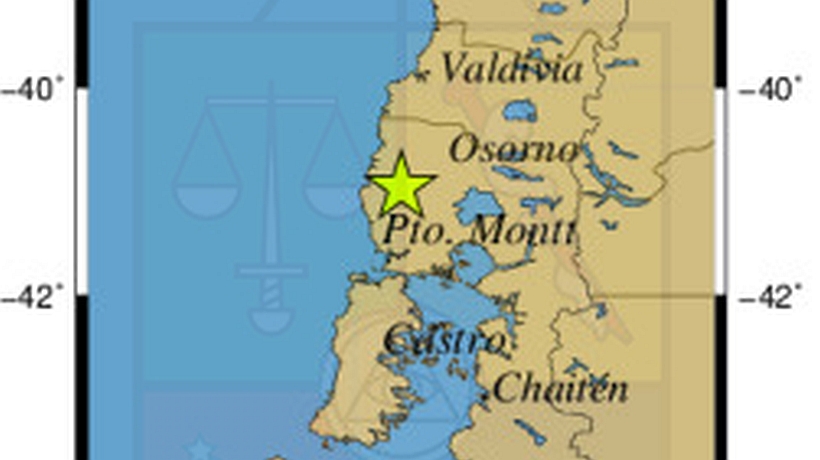 Sismo de 4º en Fresia se sintió también en Puerto Montt y Los Muermos