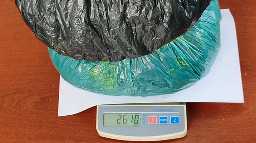 Pasajero fue detenido en Puerto Montt con más de dos kilos de marihuana