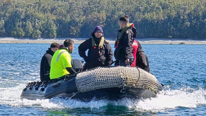 Concluyó el rastreo exclusivo de buzo perdido al sur de Quellón