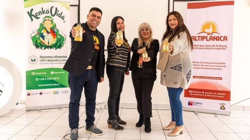 Lanzan en Antofagasta la primera bebida probiótica del mundo elaborada con Rica Rica