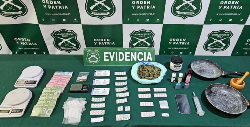 Vendía fentanilo por redes sociales: detienen a joven de 23 años en Arica