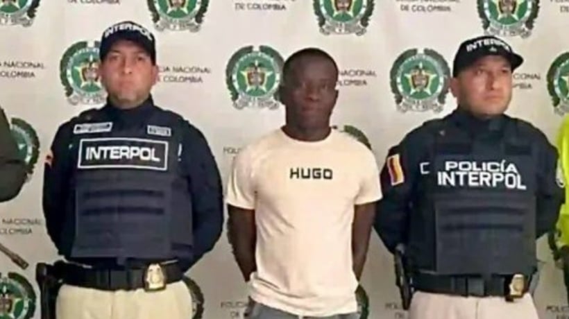 Cae en Colombia líder de banda criminal acusado de homicidio en La Calera