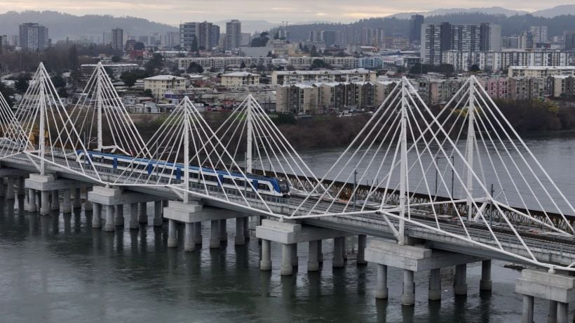 EFE Sur anuncia nuevos itinerarios del Biotrén a pocos días de la apertura del nuevo Puente Ferroviario