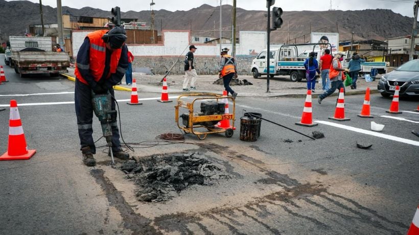 Antofagasta supera los 800 “baches” reparados y proyecta cerrar el año con más de mil intervenciones