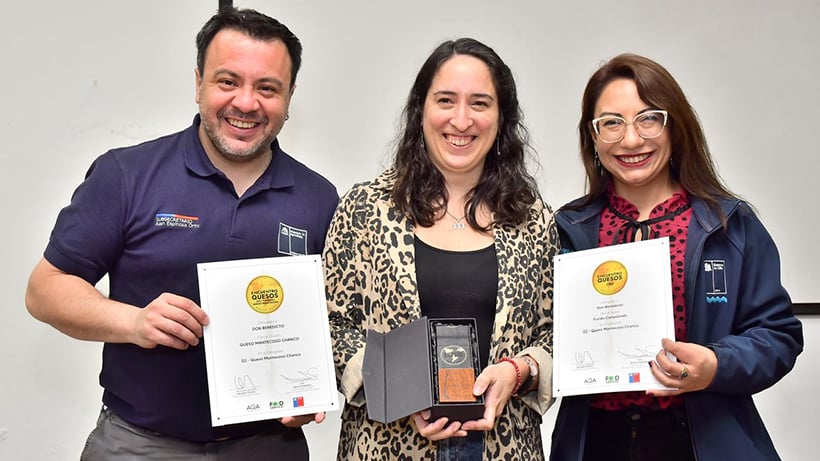 Productora de quesos de Río Negro ganó el premio al mejor queso Chanco Mantecoso en concurso internacional