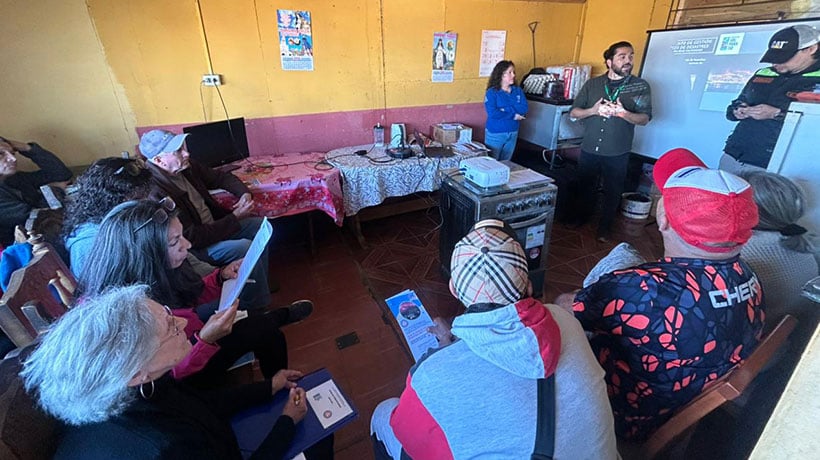 Municipio inició capacitaciones comunitarias para prevenir incendios forestales en Valparaíso