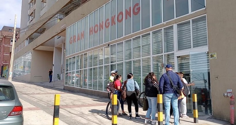 No tenía ventilación y riesgo de incendio: clausuran mall chino de calle Salvador Reyes de Antofagasta