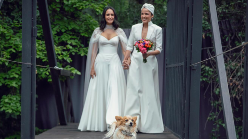 Fernanda Urrejola compartió tiernas fotos de su matrimonio: “Celebrar el amor es un acto de resistencia”