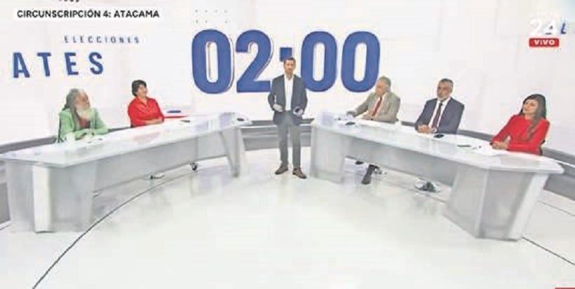 Desempleo y royalty minero entre puntos clave de nuevo debate senatorial por Atacama