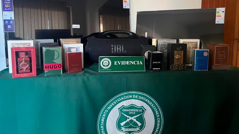 Cuatro personas fueron detenidas por robo a bodega avaluado en 200 millones en Iquique