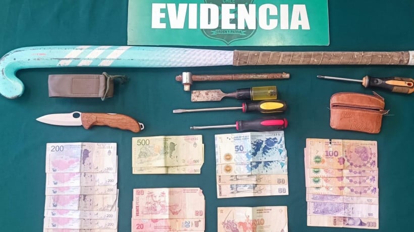 Concón: Carabineros detuvo a tres sujetos con elementos para cometer delitos en el borde costero