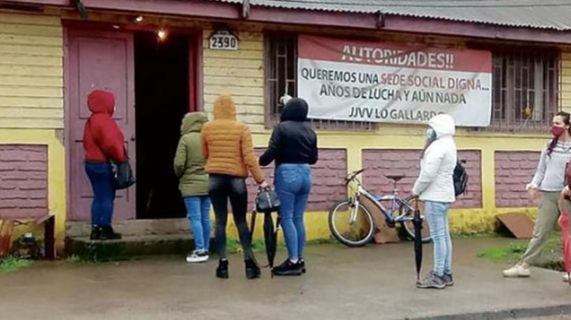 Municipio abrió licitación para esperado arreglo de la sede social de Lo Gallardo