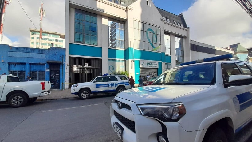 Temuco: roban dependencias del Centro Médico y Dental Red Salud en calle Bulnes