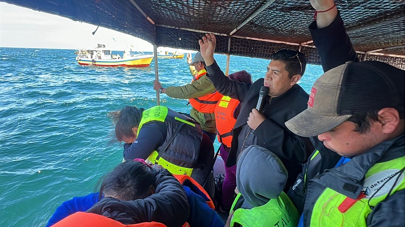 Despidieron en el mar a buzo extraviado en Quellón