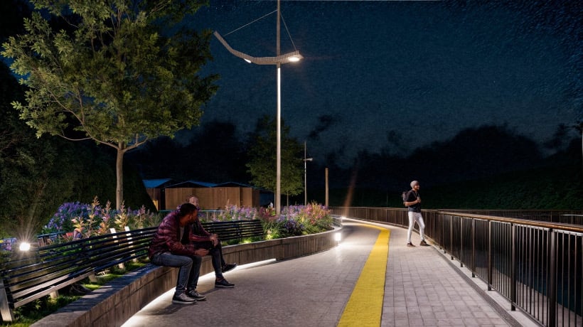 Castro aprobó un segundo proyecto para seguir mejorando Barrio Puerto